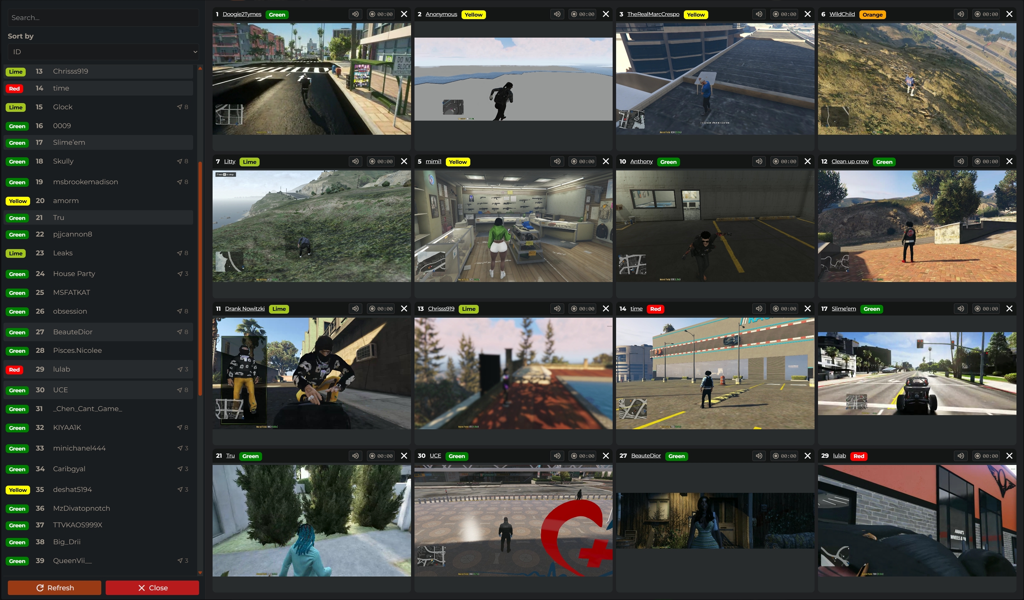 MultiStream Interface